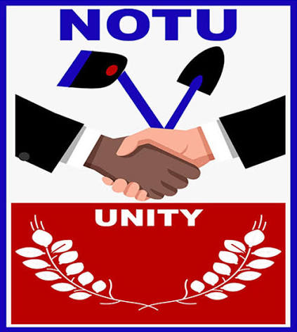 National Organization of Trade Unions NOTU logo